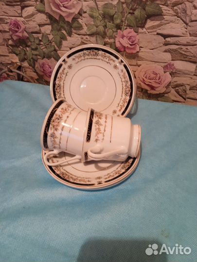 Чайная пара фарфор