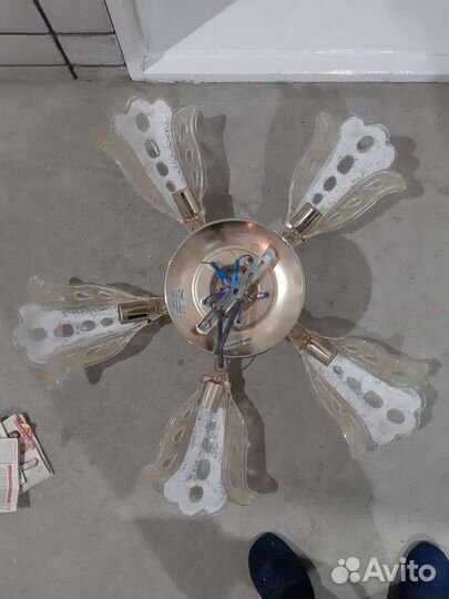 Люстра потолочная бу