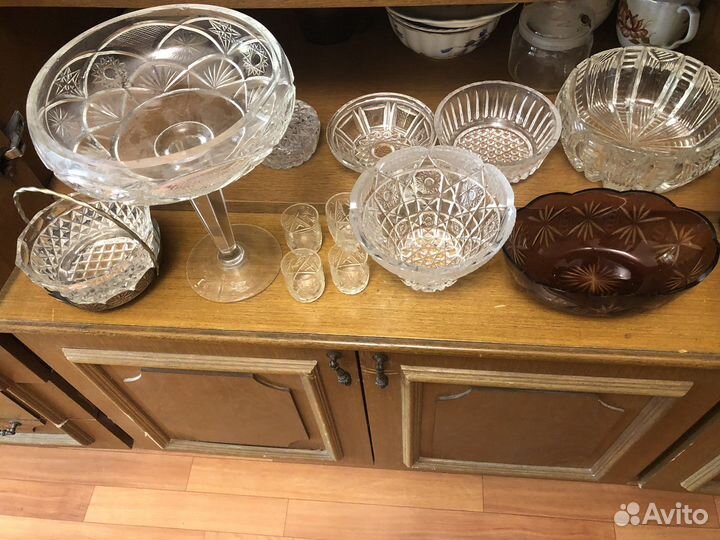 Хрустальная посуда СССР