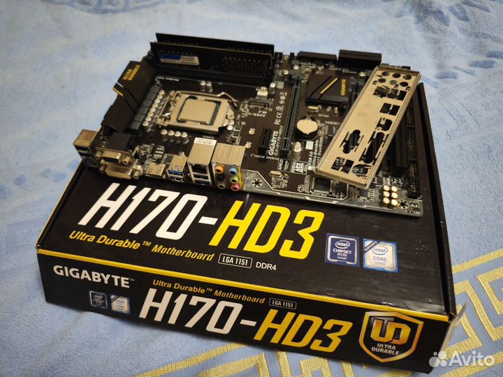 Игровой i5 6600/H170-HD3/16GB DDR4 Обмен