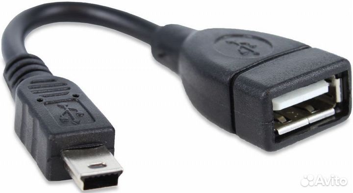 Кабель OTG mini USB - USB.Адаптеры