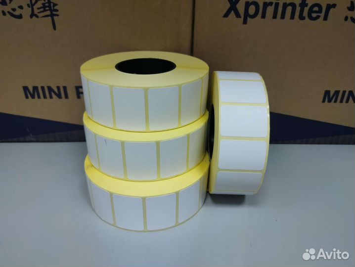 Термоэтикетки 30 20 / 30х20 мм