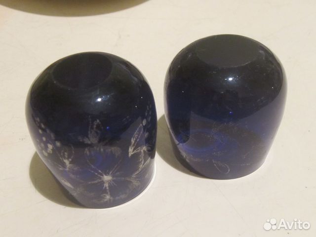 Рюмочки-неваляшки. Пара.60-е годы. СССР. Винтаж