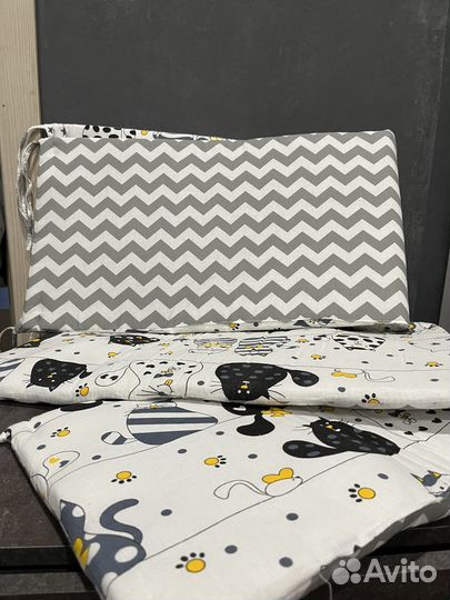 Бортики в детскую кроватку