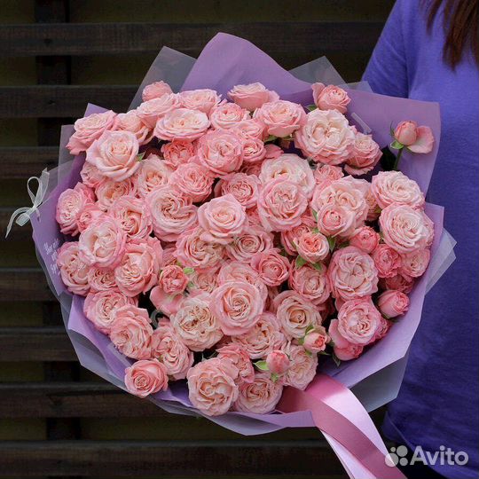 11 кустовых роз Доставка №531