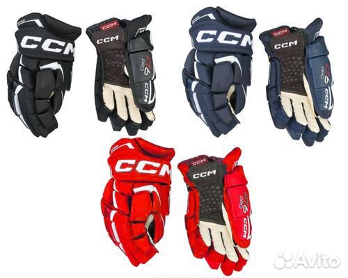 Перчатки CCM S23 jetspeed FT 6 PRO SR