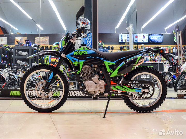 Мотоцикл Kayo T2 250 Enduro 21/18 птс