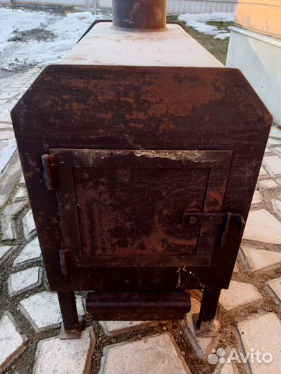 Печь буржуйка в гараж