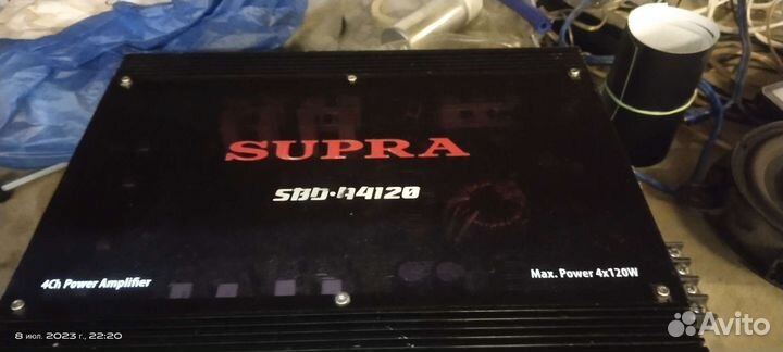 Усилитель 4х канальный бу