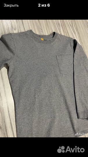 Лонгслив carhartt