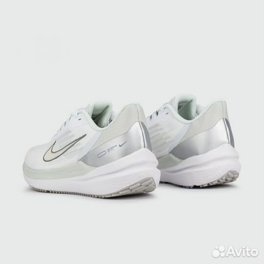 Кроссовки Nike Air Winflo 9 White Silver