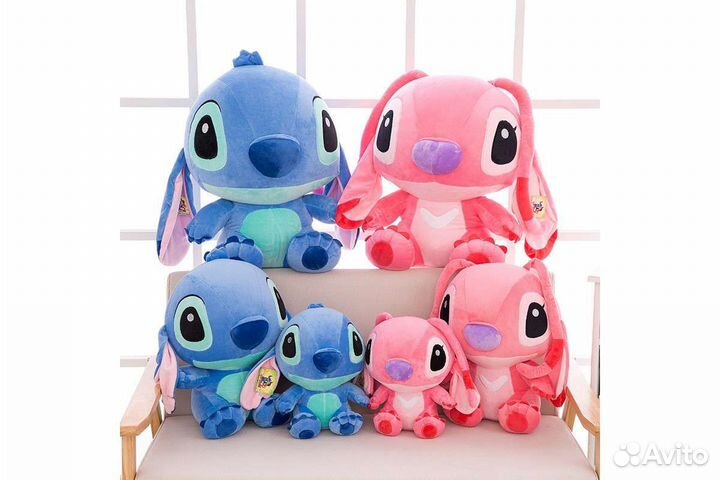 Мягкая игрушка Стич и Ангел