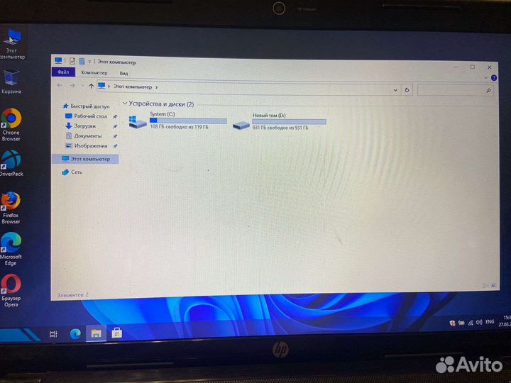Ноутбук Hp pavilion g6, 4 ядра,6гб озу