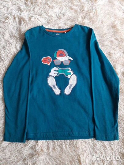 Футболка с длинным рукавом для мальчика
