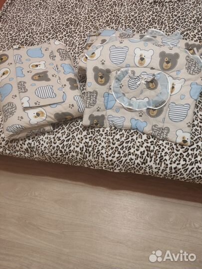 Бортики в детскую кроватку