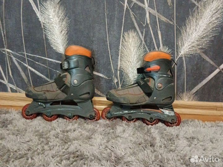 Роликовые коньки детские раздвижные