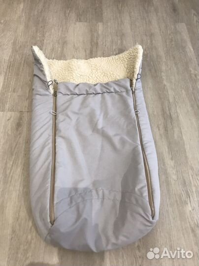 Конверт в коляску овечья шерсть