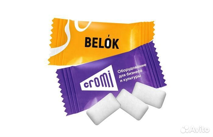 Жевательная резинка с логотипом заказчика