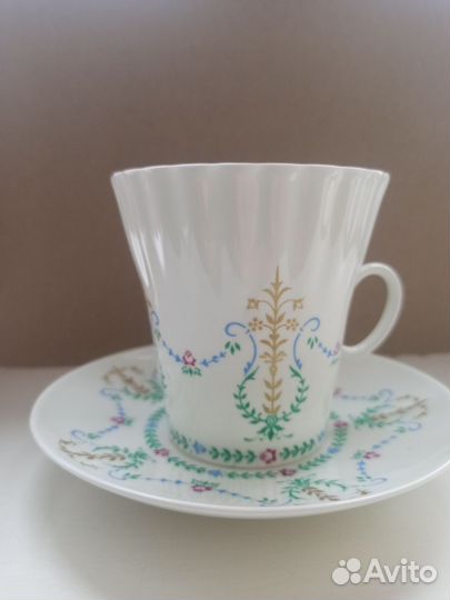 Чашка с блюдцем лфз, кофейная пара