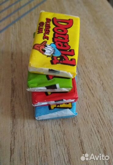 Donald целая жевательная резинка, жвачка набор или