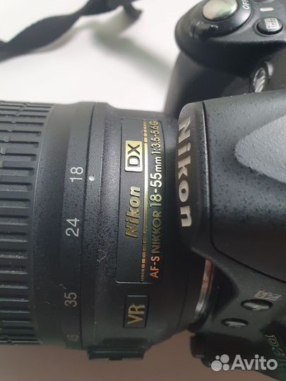 Зеркальный фотоаппарат nikon d3100