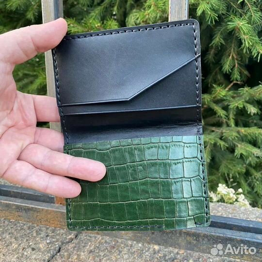 Мужской кошелек портмоне натуральная кожа