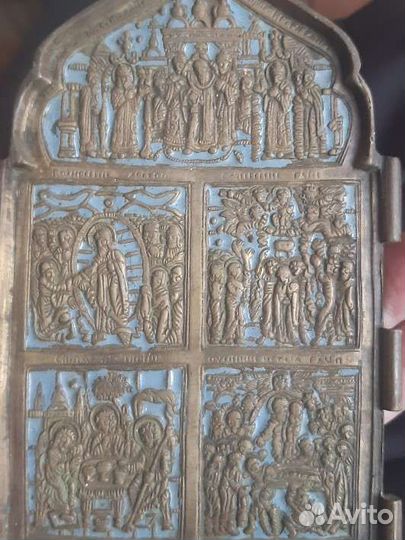 Складень, 19 век