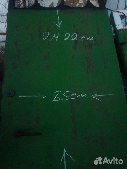 Ворота уличные с калиткой