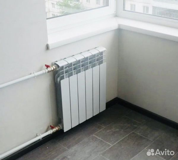 Установка замена ремонт батарей/полотенцесушителя