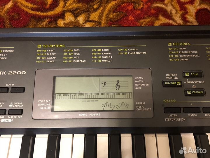 Синтезатор Casio CTK-2200