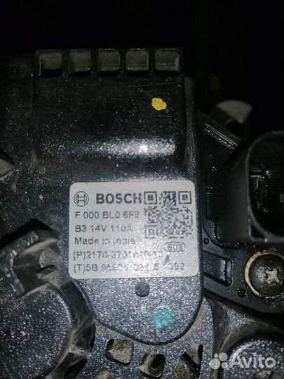 Генератор Ваз 110А Bosch