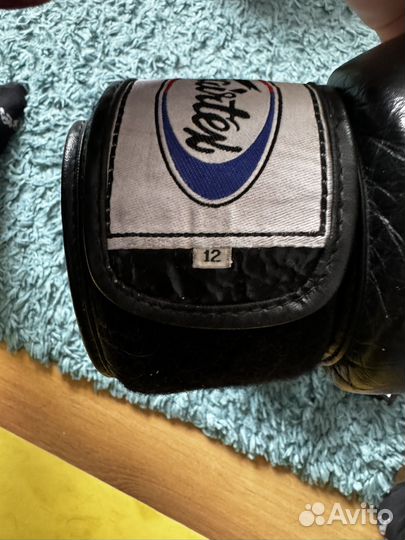Боксерские перчатки fairtex 12