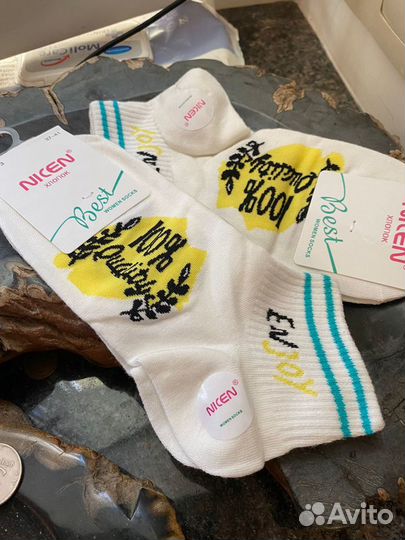 Носки с принтом женские 37-41