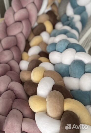 Бортик косичка