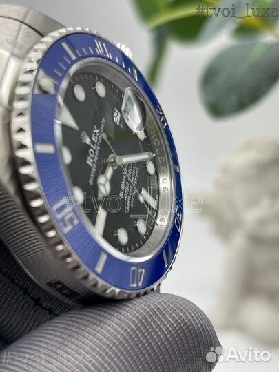 Часы rolex submariner smurf 41 mm