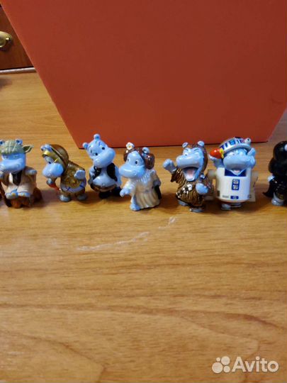 Бегемоты киндер сюрприз