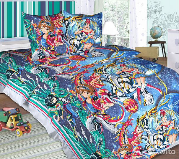 Новое постельное белье для детей 1.5 спальные