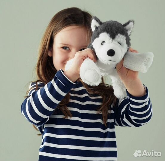 IKEA Livlig, Мягкая игрушка, сибирский хаски