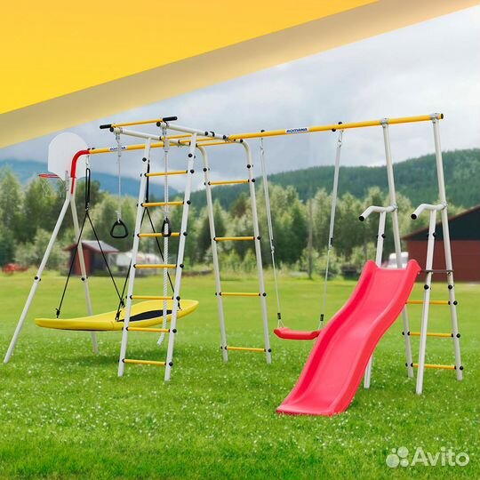 Детский спортивный комплекс Лесная поляна-3PRO №59