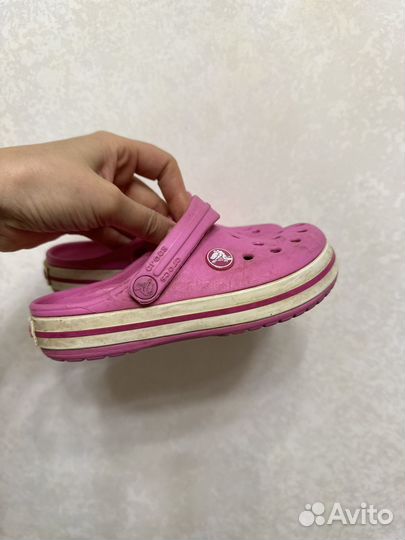 Сабо crocs C11 для девочки