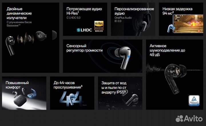 OnePlus buds 3 Новые