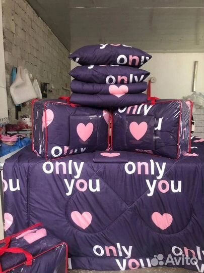 Белье постельное с одеялом