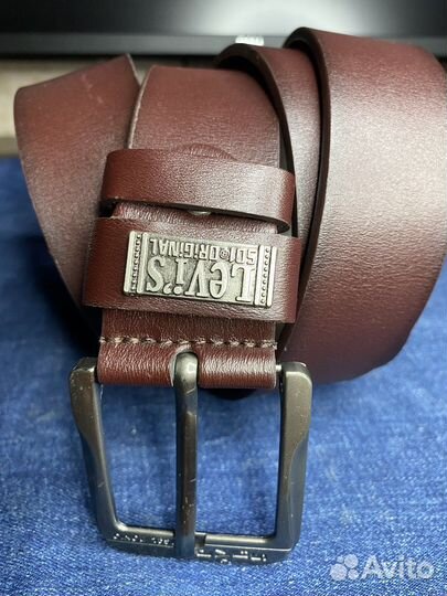 Ремень мужской кожаный Levi’s