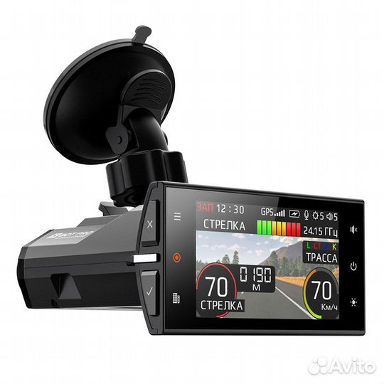 Видеорегистраторы, радар-детекторы с GPS, гибриды