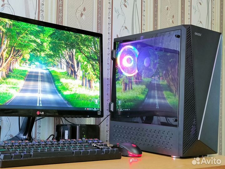 Игровой пк.Core i5/rx470 4gb/ssd/бп 600w