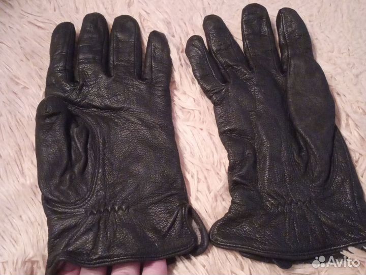 Мужские кожаные перчатки