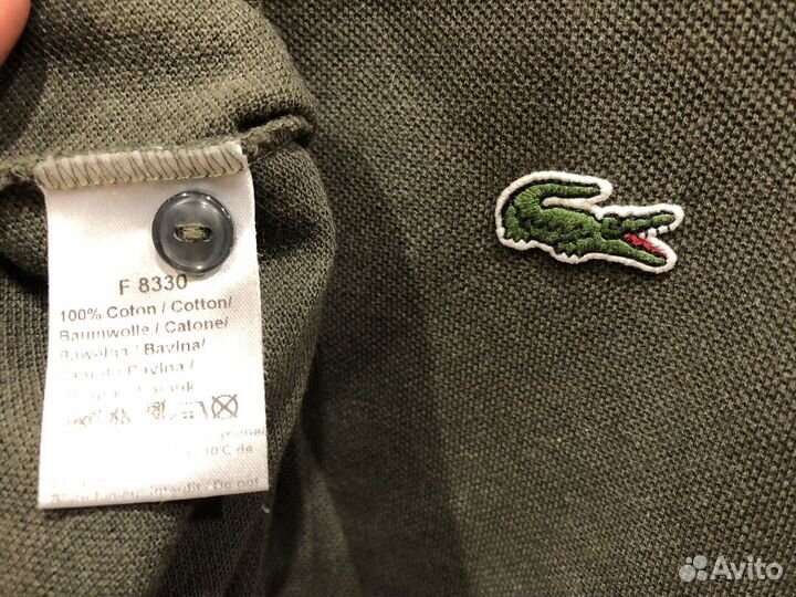 Lacoste поло polo оригинал М размер