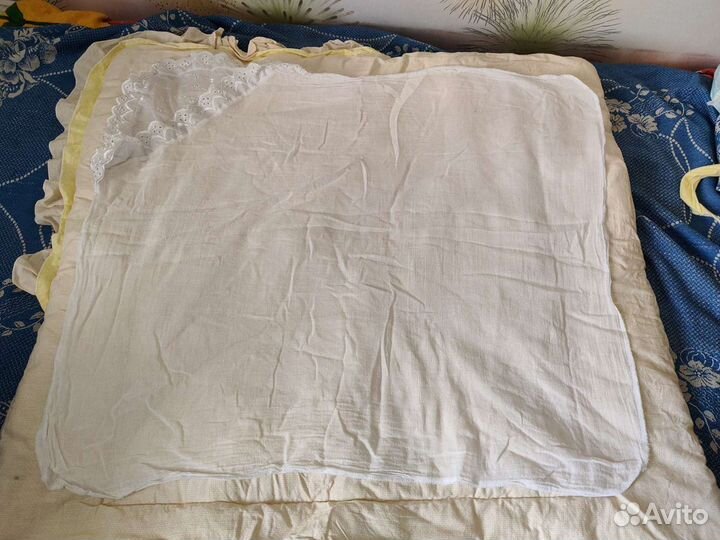 Одеяло-конверт летнее на выписку 90*90 см