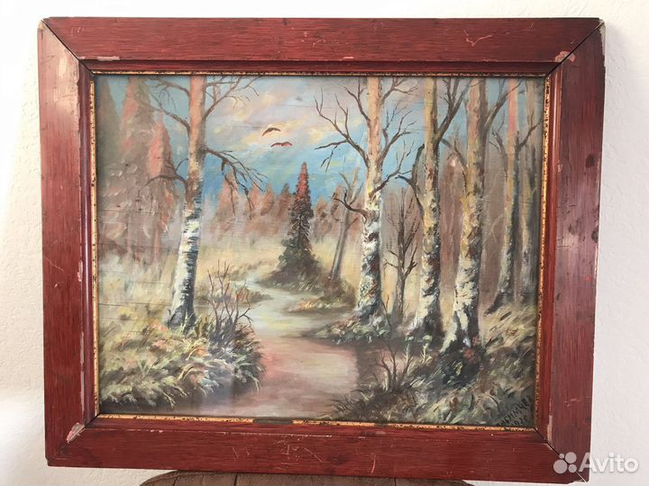 Картина маслом 1938 год