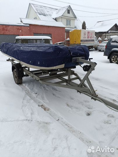 Комплект лодка, прицеп